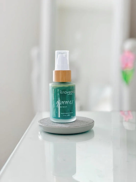 glimmer: peptide serum