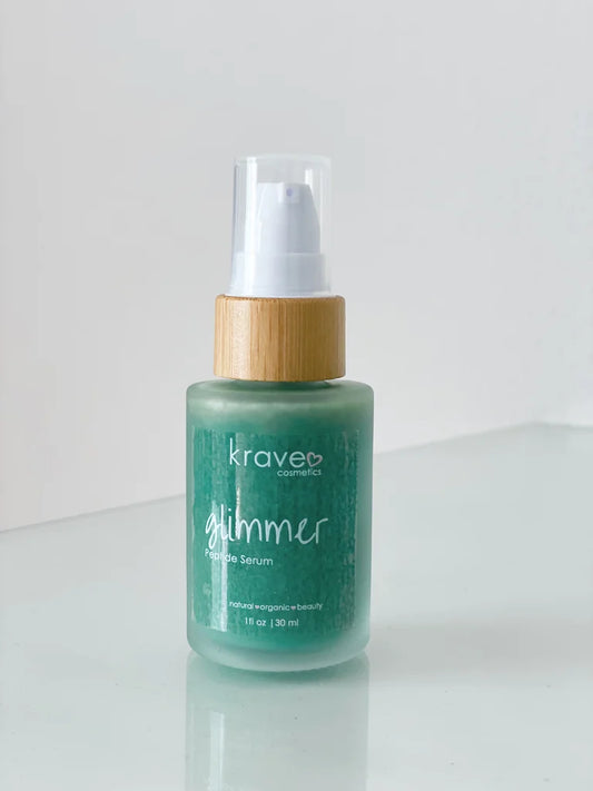 glimmer: peptide serum