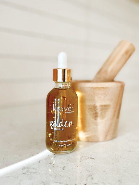 golden facial oil